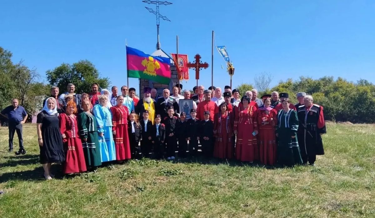 ст Келермесская - мероприятие посвящённое памяти жертв Гражданской войны (1)
